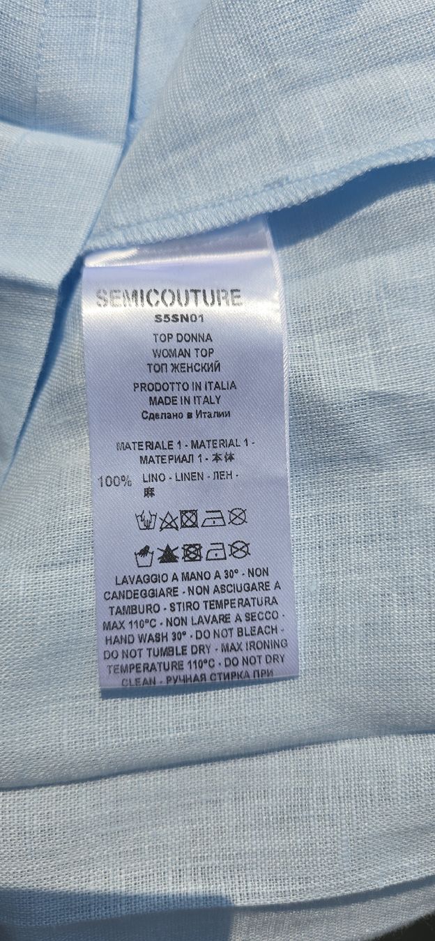 Anzüge & Kostüme: Semicouture Sommer Top mit Hose. Gr.42 – Gebraucht aus Zürich von Olala_ 8