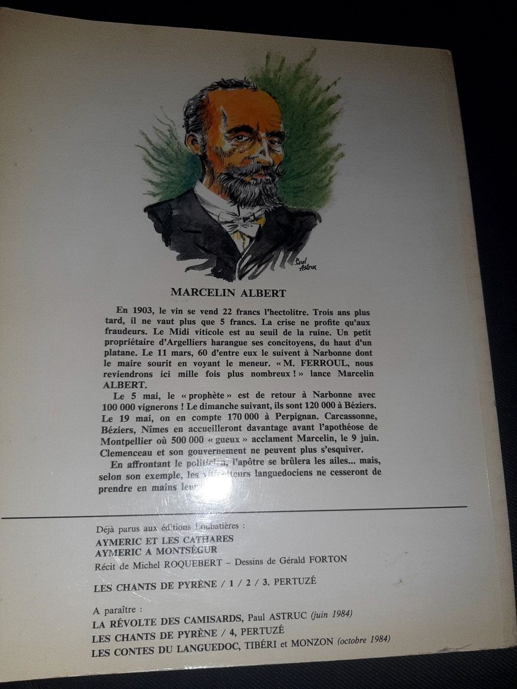 Libri: La revolte des vignerons – Usato da Le locle venduto da juliensaran 3