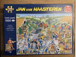 Jan van Haasteren Puzzle auf dem Weingut 1000 Teile