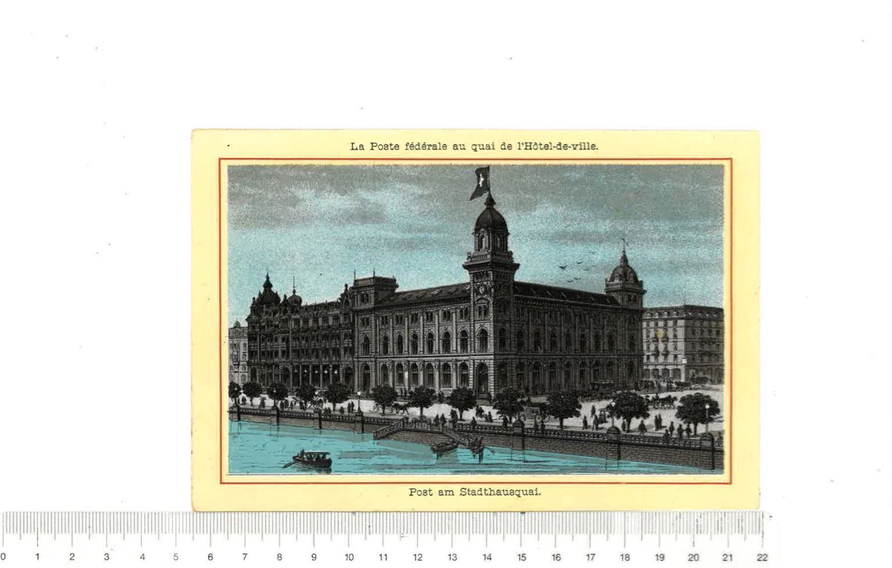 Grafica & Litografie: Chromolitho Post Zürich – Usato da Luzern venduto da mainwerk