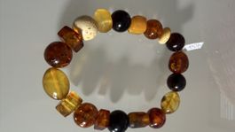 Buntes Bernsteinarmband