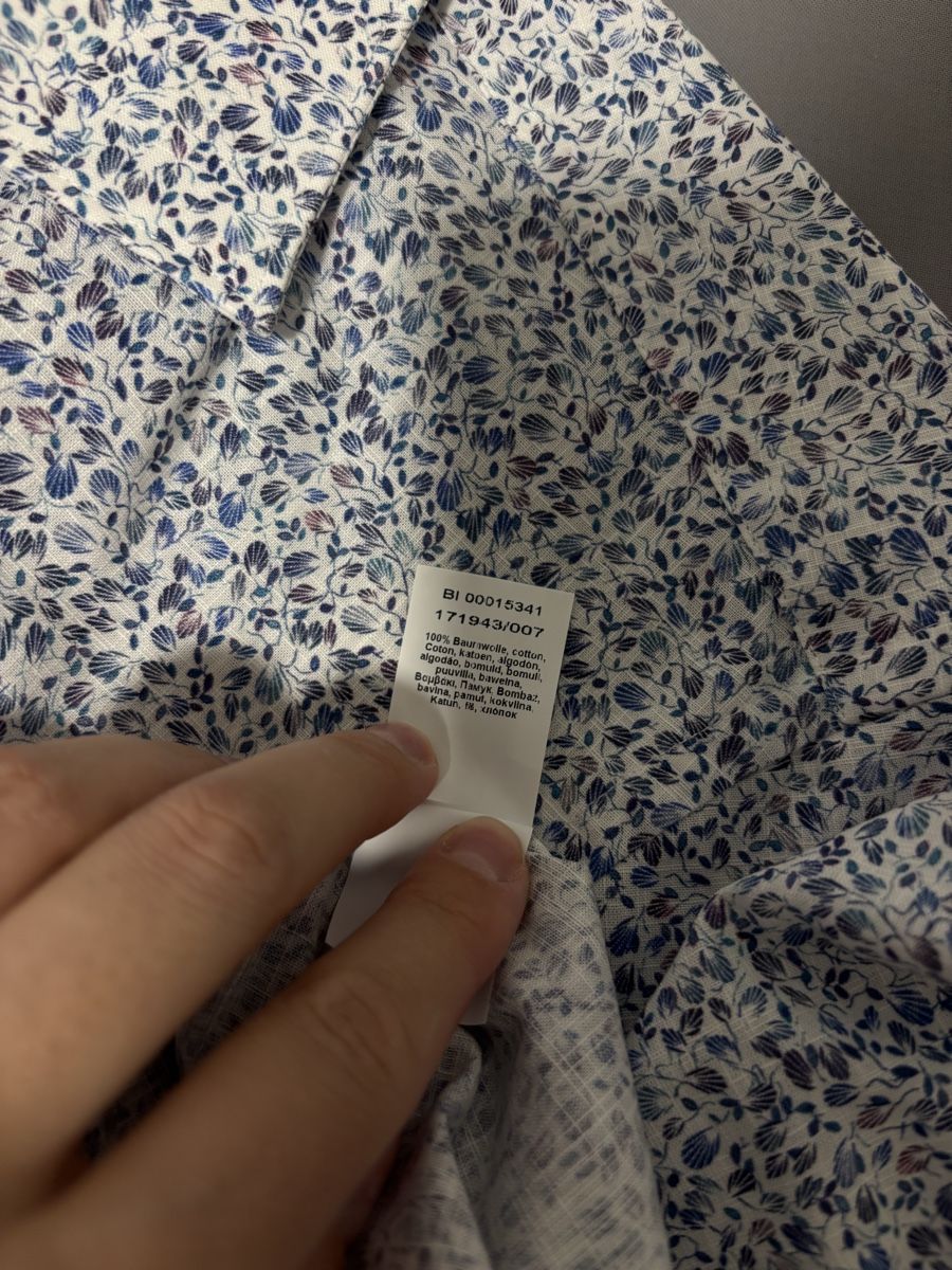 Camicie: Van Laack Men's Shirt, Size 40, Floral Pattern, Longsleeve – Nuovo (secondo la descrizione) da Lutry venduto da jul_j2lg 3