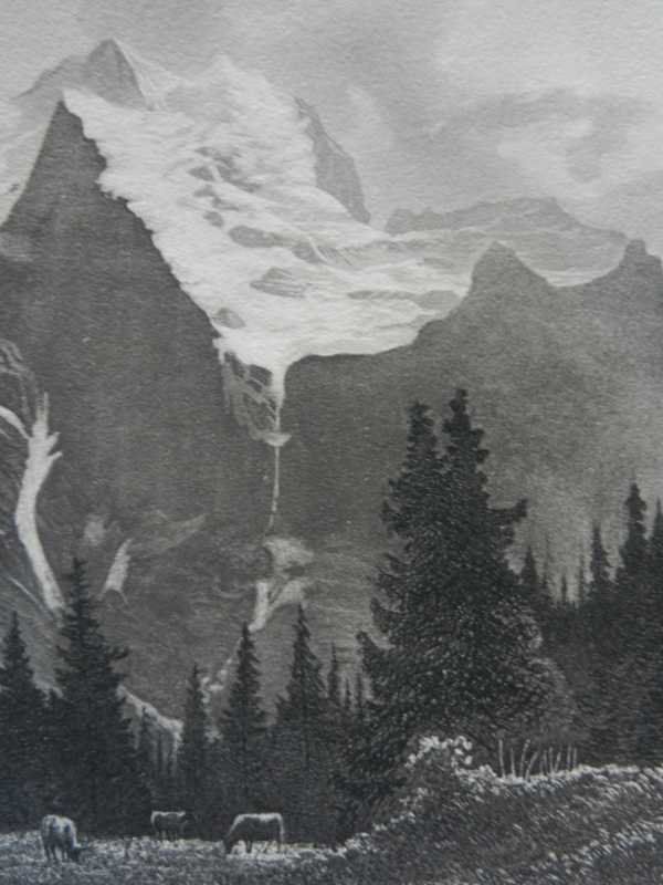 Gravures: Jungfrau Berner Oberland – D'occasion à Risch par Rischli15 5