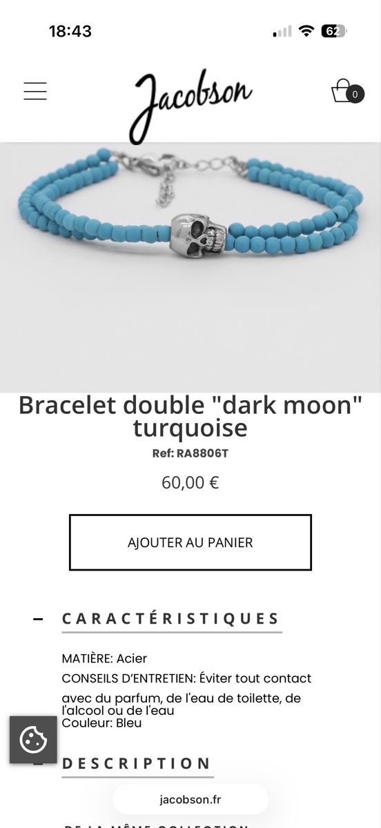Bracciali & Braccialetti: Bracelet Jacobson - NEUF – Nuovo (secondo la descrizione) da Genève venduto da Igoreuf 1