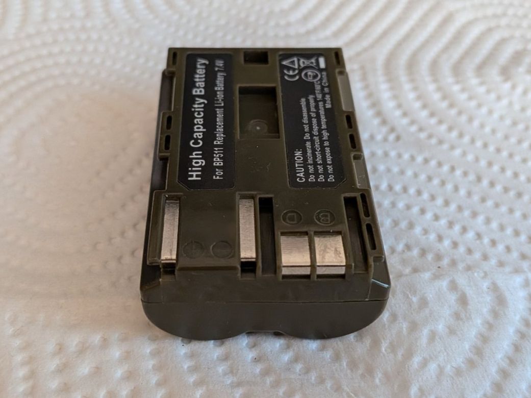 Canon Akkus: Akku BP-511 zu Canon – Gebraucht aus Münsingen von Rufer34 3