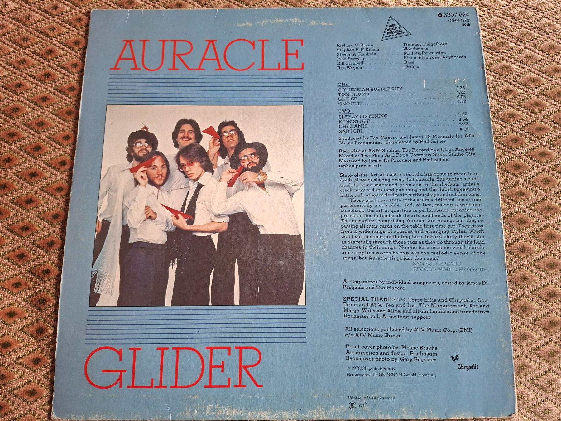 Dischi in vinile: Soul Jazz LP - Auracle - Glider – Usato da Bernex venduto da Wannabehasbeen01 1
