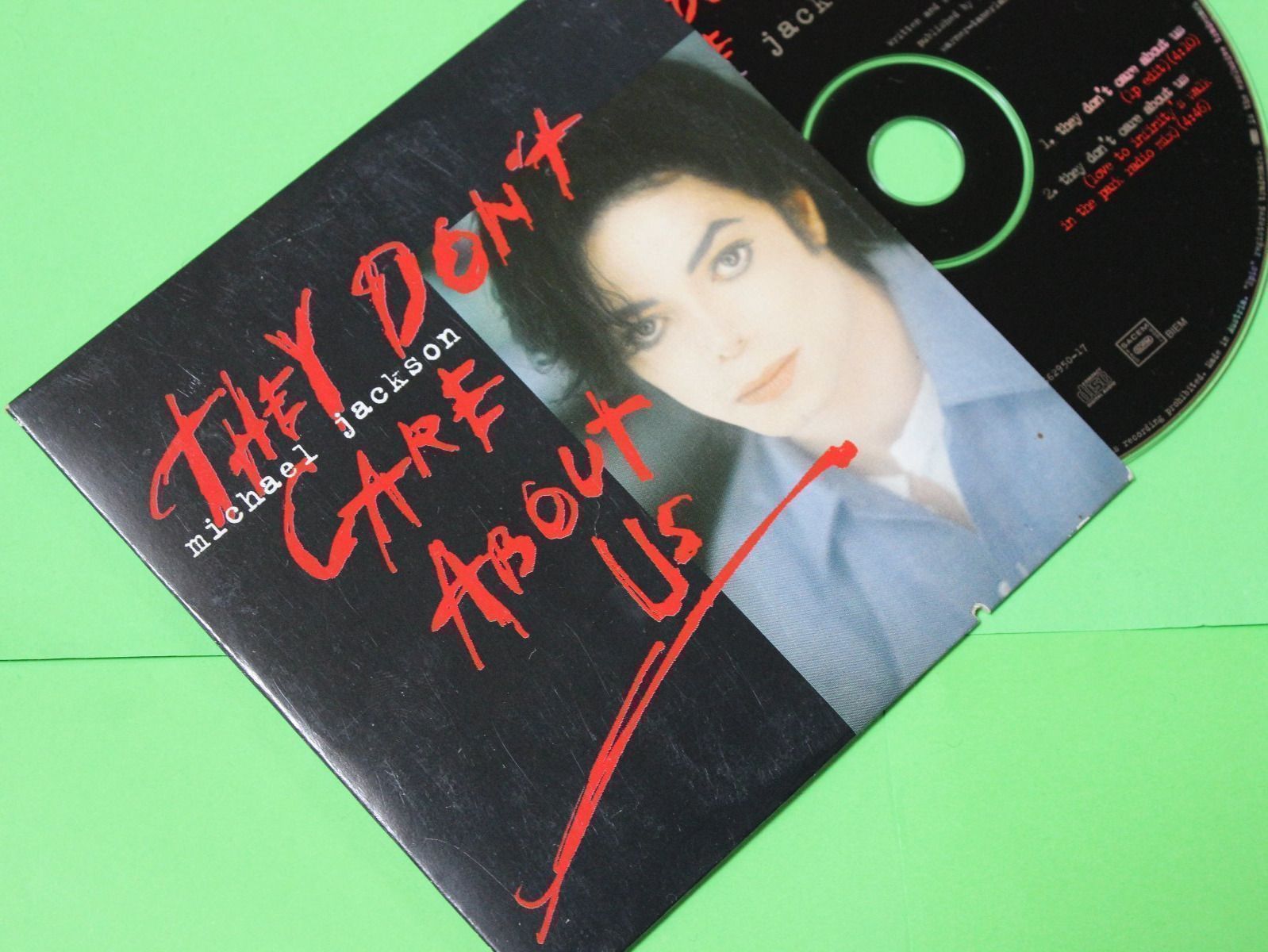 CD: Michael Jackson - They don't care about us 1996 CD-Single – Usato da Tübach venduto da JamesStone