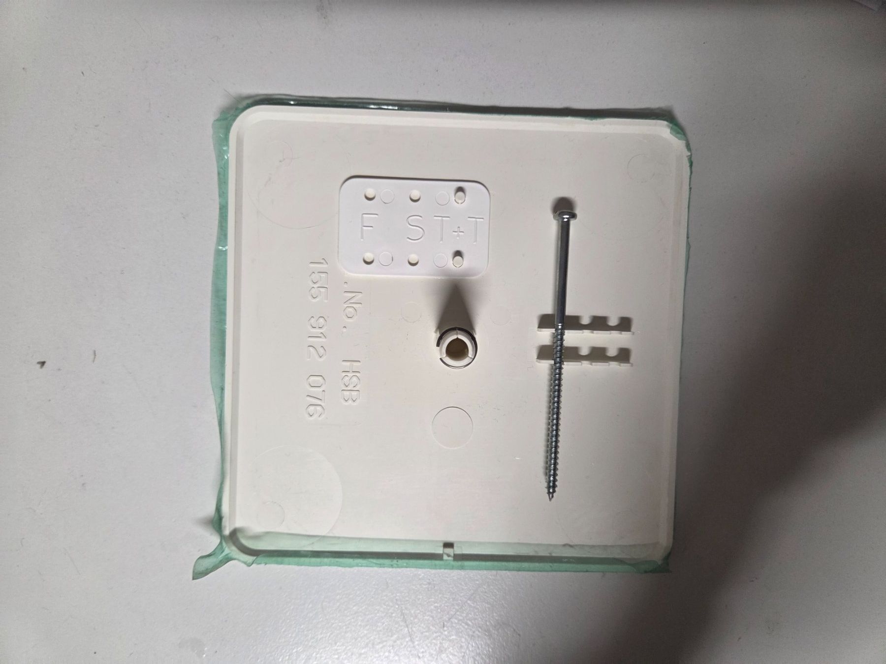 Alimentazione elettrica: Deckel Steck Abdeckplatte Blinddeckel 130×130mm Abdeckung – Nuovo e nell'imballaggio originale da Zürich venduto da eymen20 1
