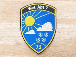 Badge Wet Abt 7 73 blau