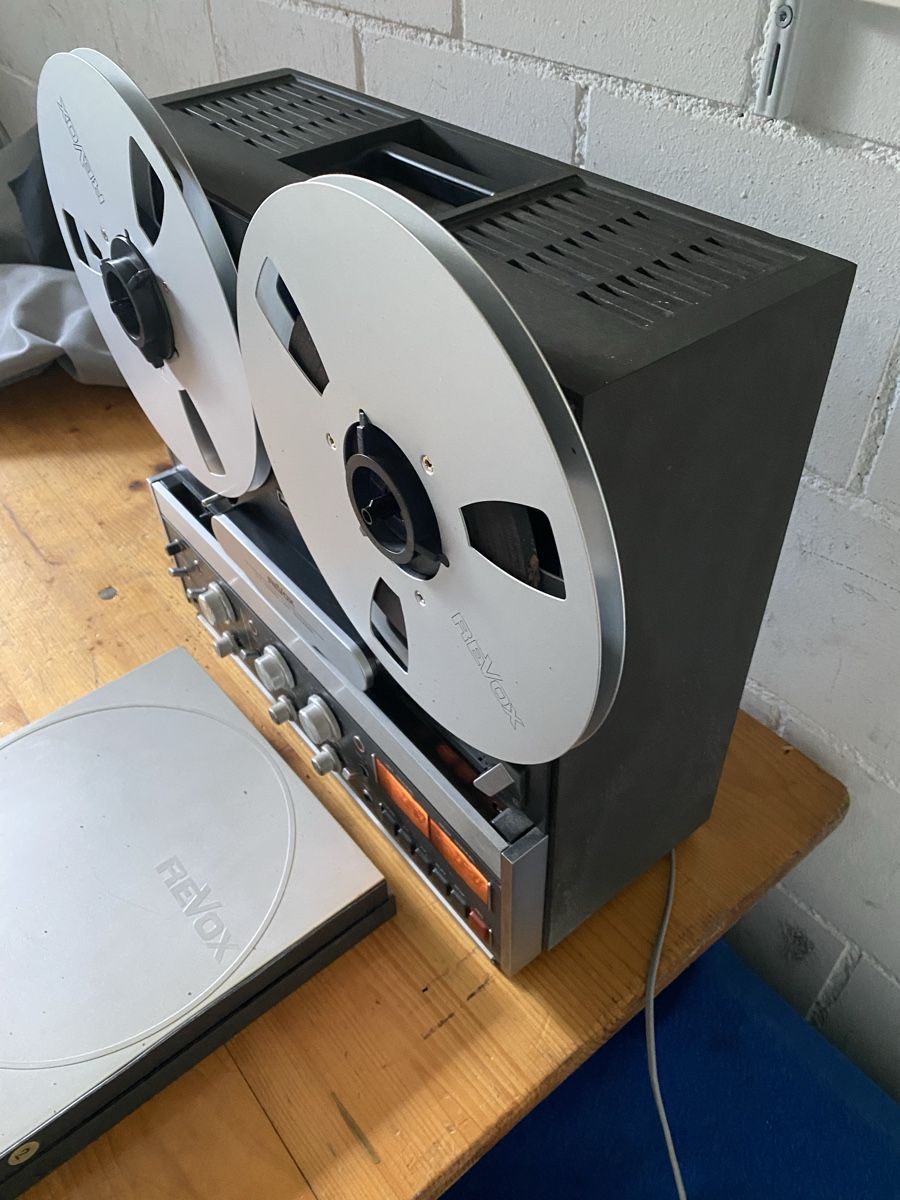 Revox Apparecchi a nastro: Revox B77 mit 2 Adapter und 2 Aluspulen – Usato da Luzern venduto da Harikan 2