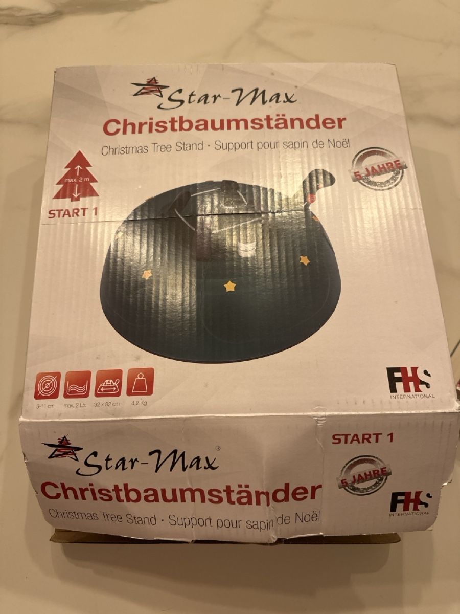 Christbaumständer: Christbaumständer Star-Max Start 1 – Gebraucht aus Thalwil von LBenelmir