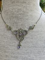 Wunderschöne echt Sterling Silber Kette