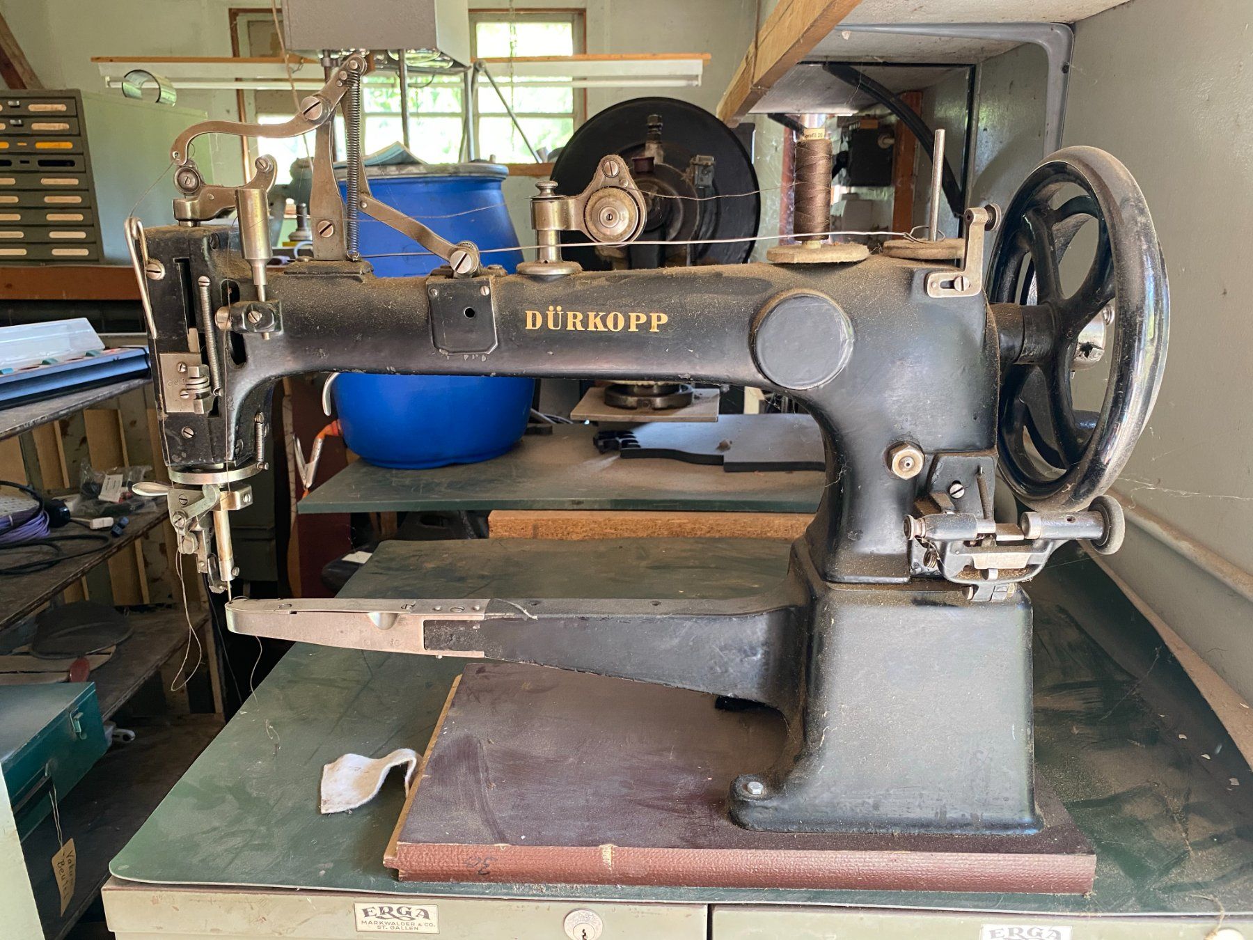 Dürkopp Nähmaschinen: Industrienähmaschine Dürkopp – Gebraucht aus Kriessern von schwedenstahl_fan