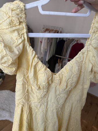 Kleid VIVA COUTURE gelb Grösse EU 38