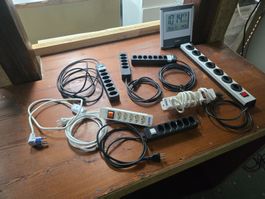 Posten diverse gebrauchte Stromsteckleisten ab 1.-