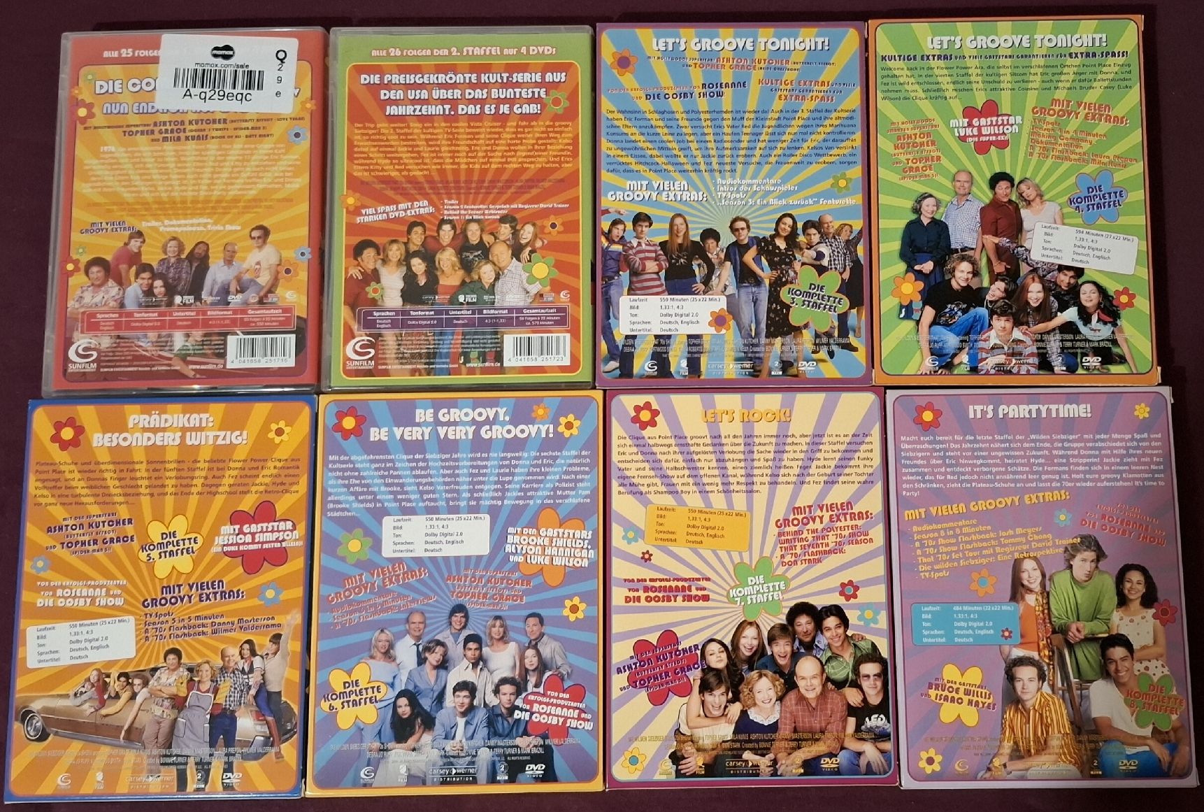 Tutti i DVDs: Die wilden siebziger komplette Serie  – Usato da Basel venduto da mgn_ft72 1