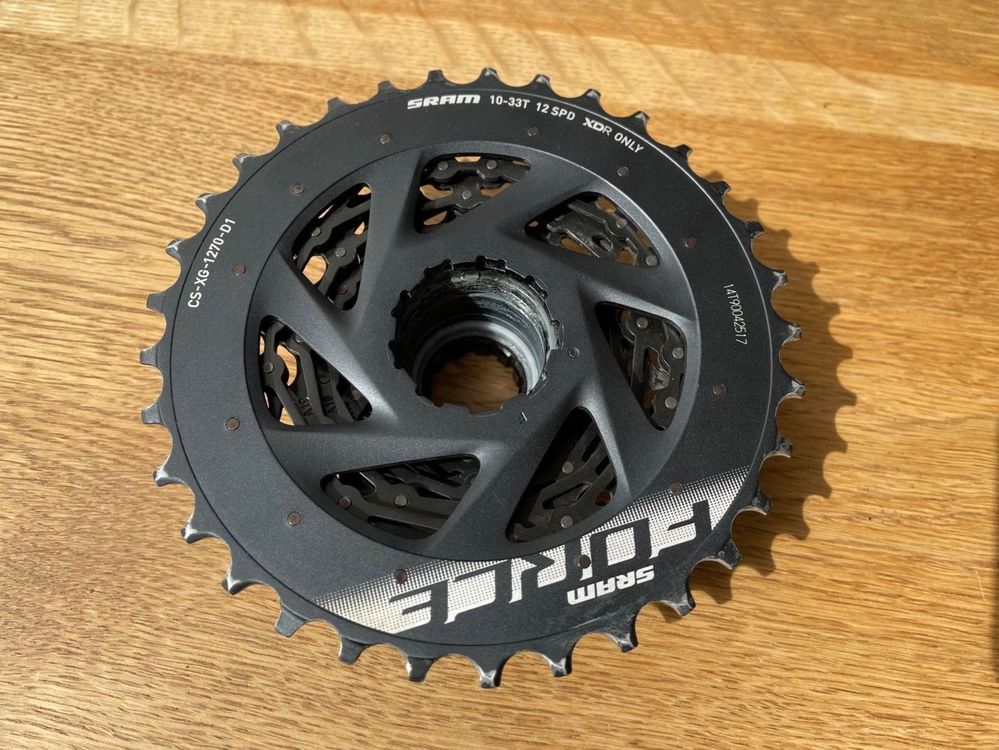 FORCE AXS XG-1270 D1 SRAM Cassette 12 SPEEDS 10-33 teeth CYCLES ET SPORTS