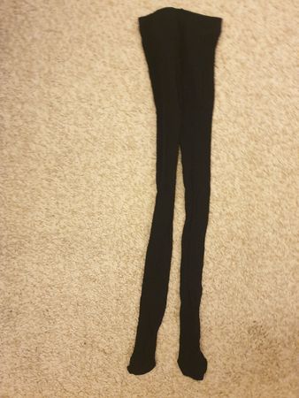 Collants, S, noirs classiques, 20Den, comme neufs