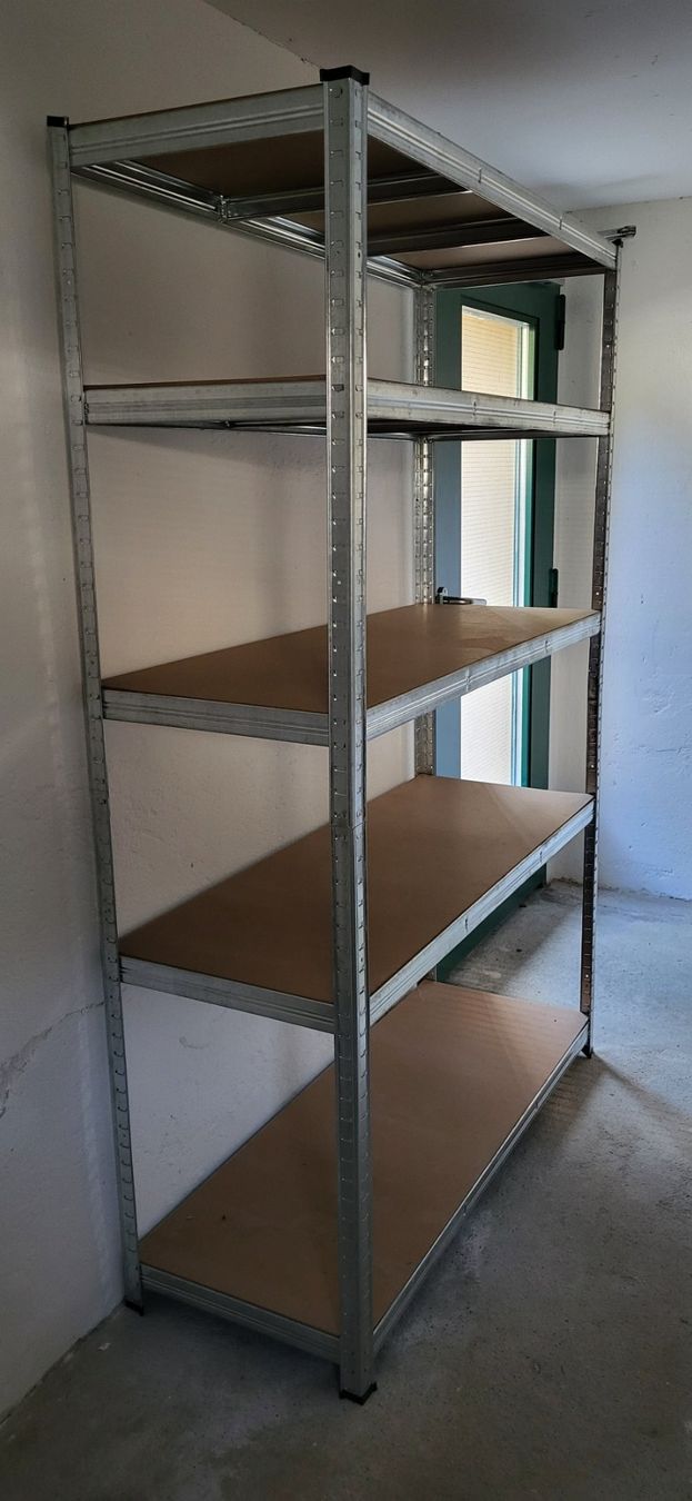 Scaffali: Regal metall   180 x120 x 45 – Usato da Pieterlen venduto da RU_DY