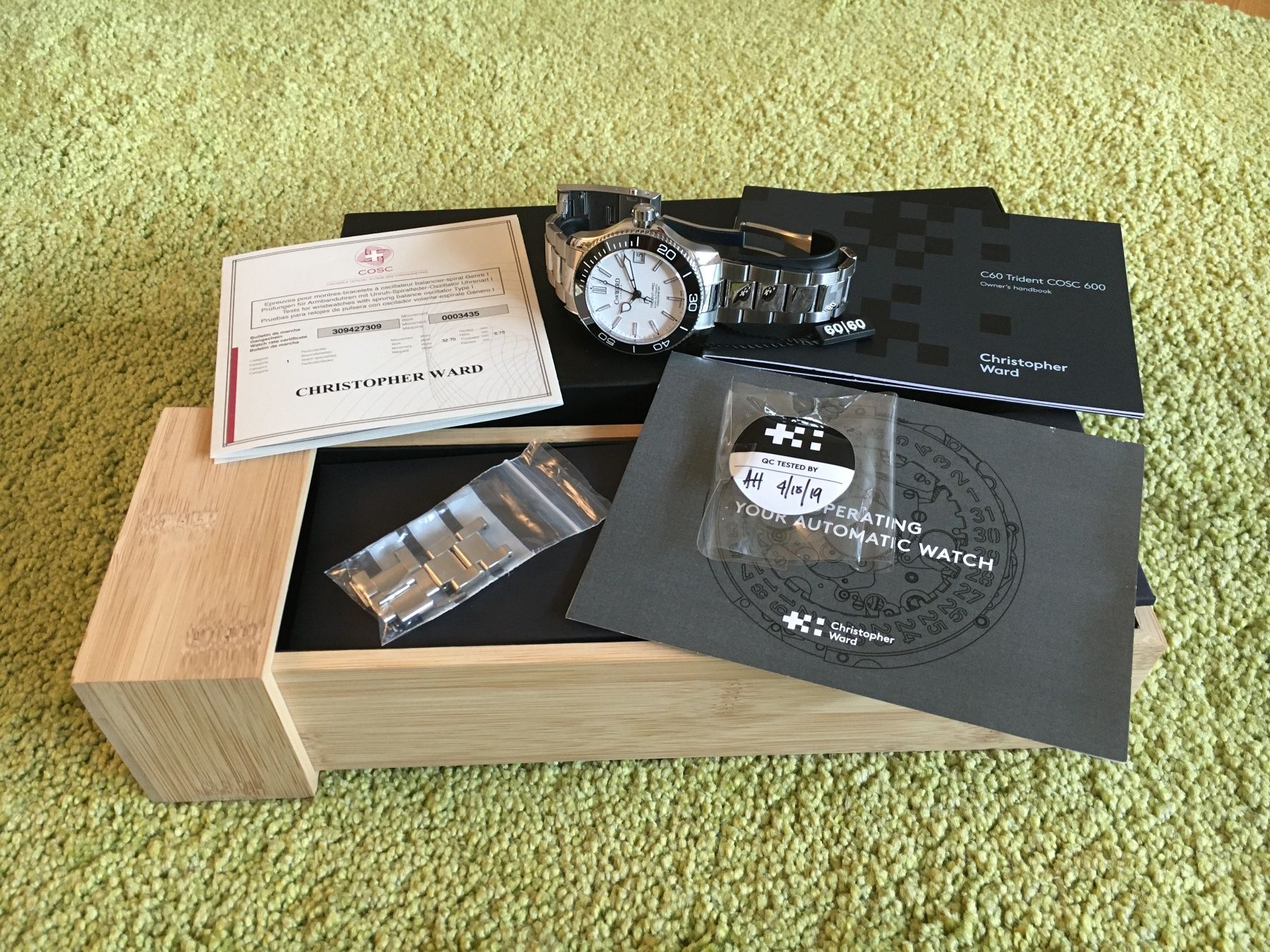 Orologi: Christopher Ward C60 Trident Pro COSC SH21-  Limited Edition – Nuovo (secondo la descrizione) da Hüttwilen venduto da spir55