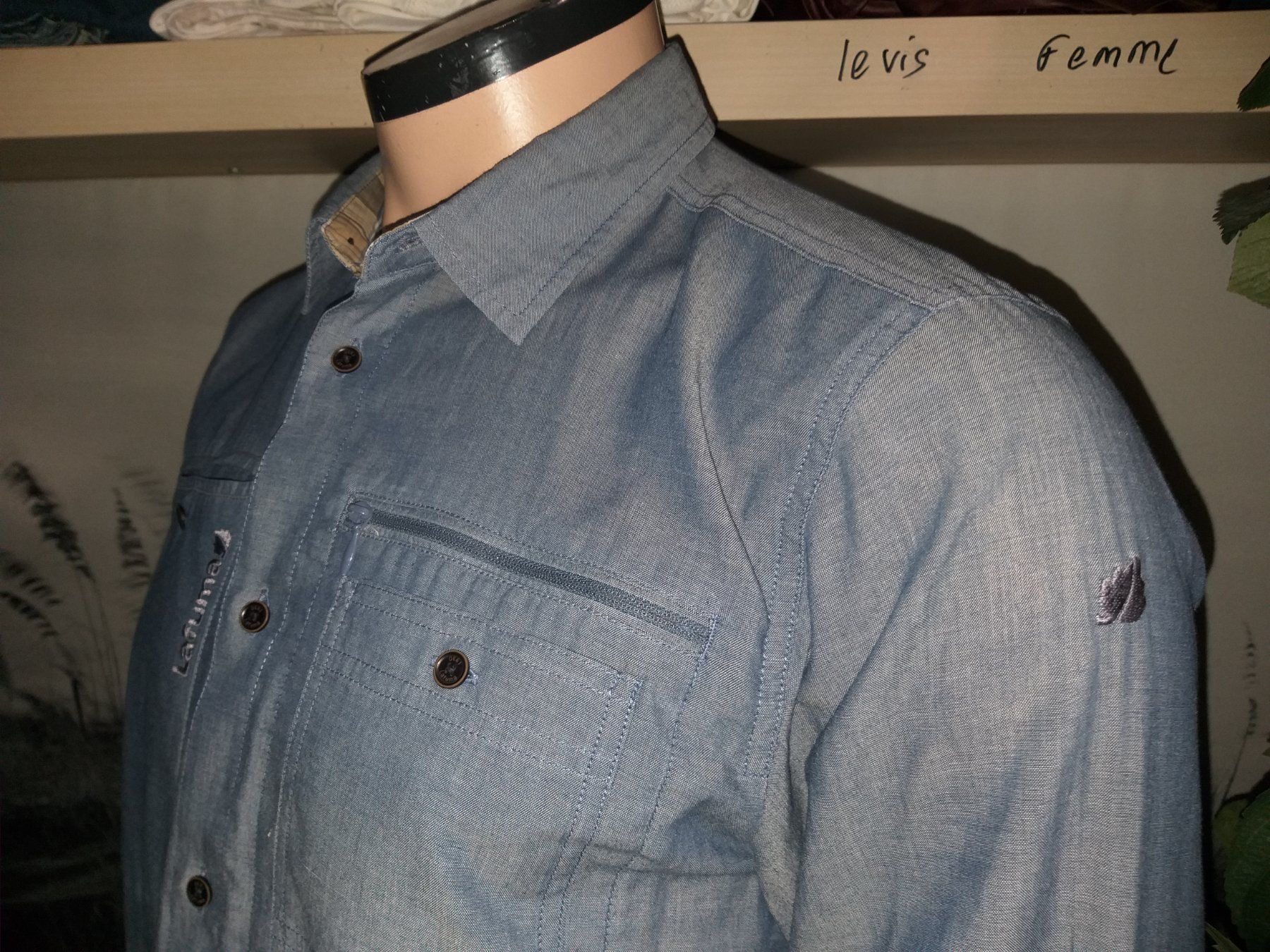 Hemden: LAFUMA Chemise / Hemd    Taille / Grosse L – Gebraucht aus Cossonay-ville von Super-Price-Quality 4