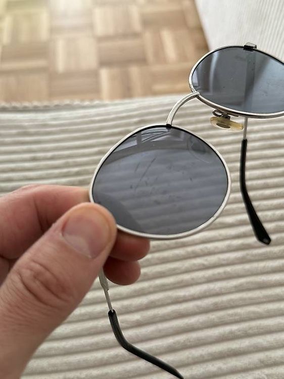 Polaroid Occhiali & Lenti: Polaroid UNISEX - Sonnenbrille - silver-coloured – Usato da Zürich venduto da Alex77alex 1