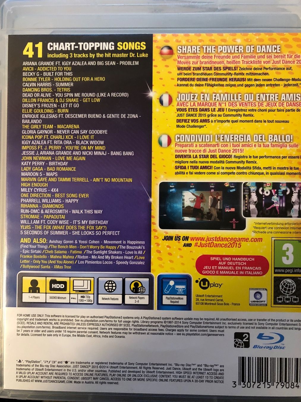 Sony Spiele: Just Dance 2015 - PS3 – Gebraucht aus St.gallen von taduz 1