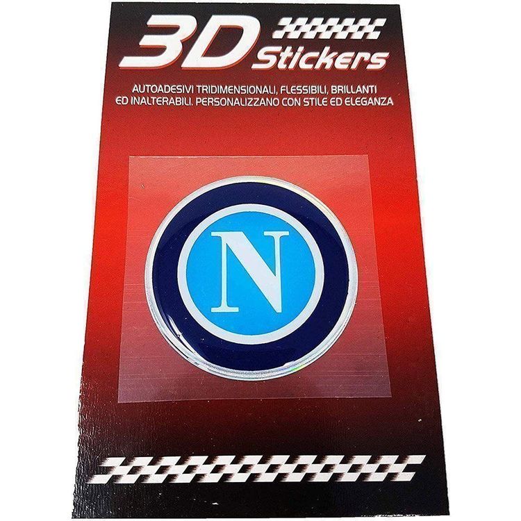 SC Napoli Neapel 3D Sticker Aufkleber 48mm (Art. 14136) (Neu und ...