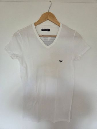 Emporio Armani Underwear V-Neck T-Shirt Weiss S