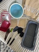 Küchenhelfer Set: Schüssel, Sieb, Behälter & mehr!