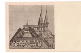 Zürich - mit Grossmünster im 17. Jahrhundert