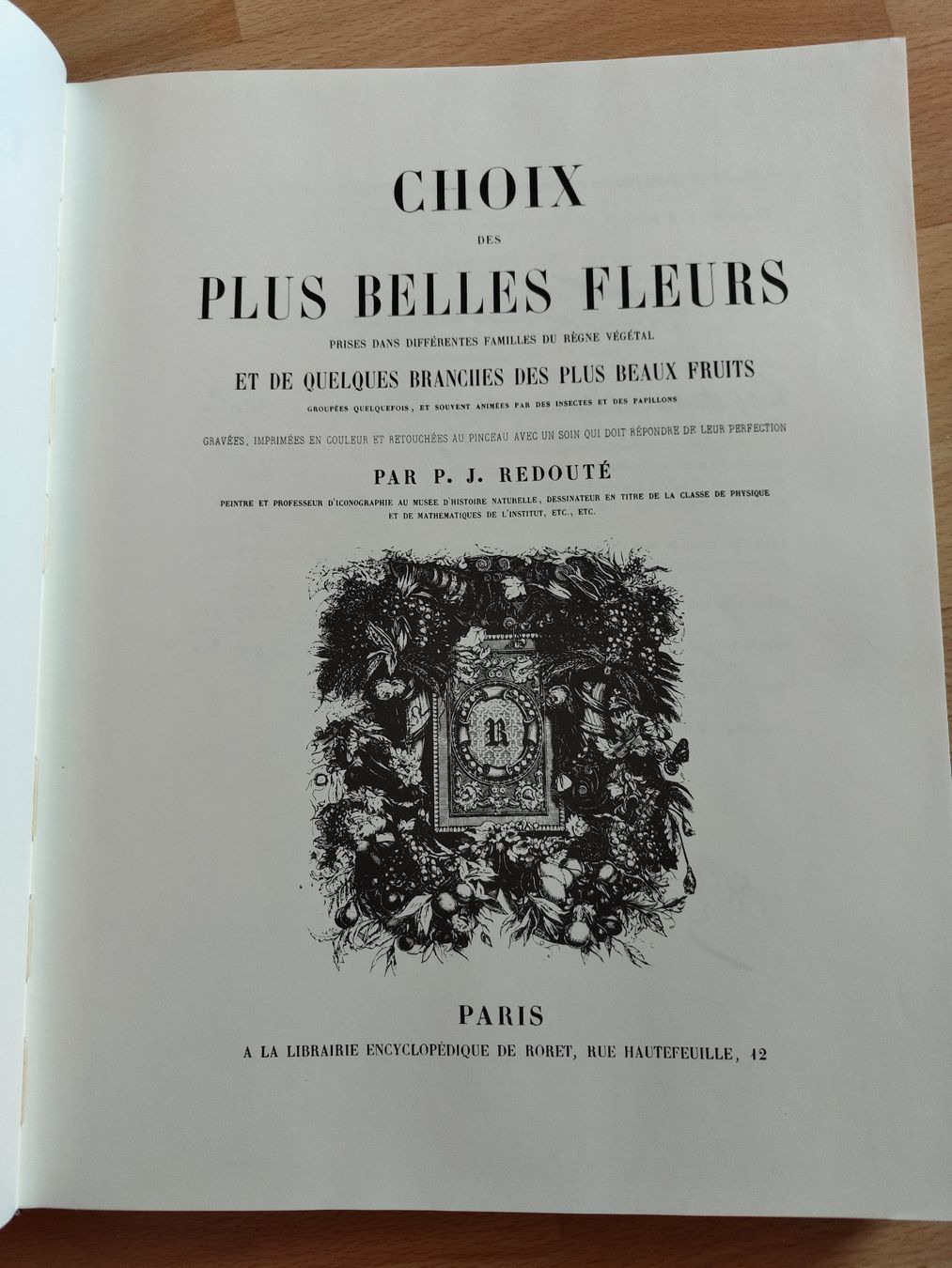 Libri: P-J Redouté Les plus belles fleurs – Usato da Crans VS venduto da cat_5yb8 2