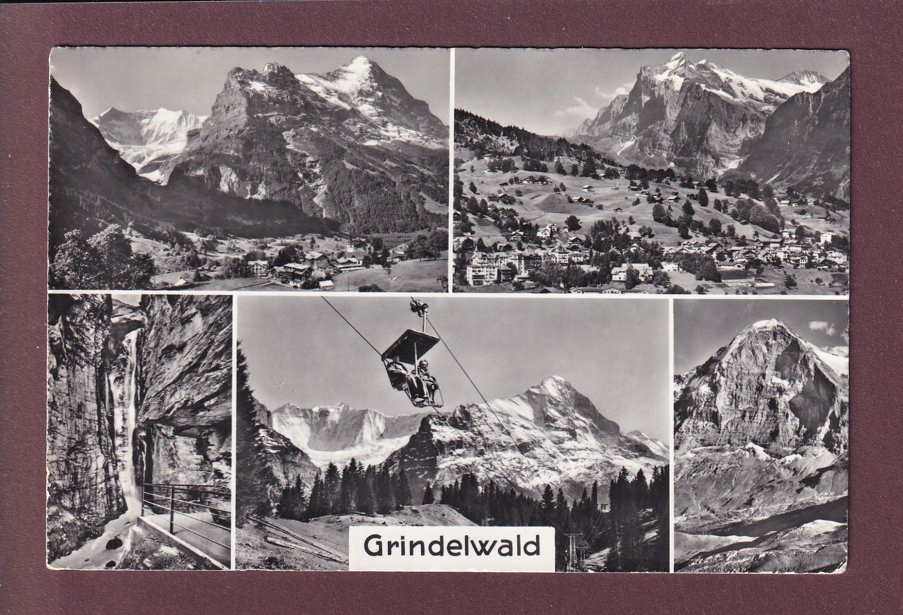 Cartes postales: GRINDELWALD - 5 Bilder - 1965 – D'occasion à Pully par nicecards