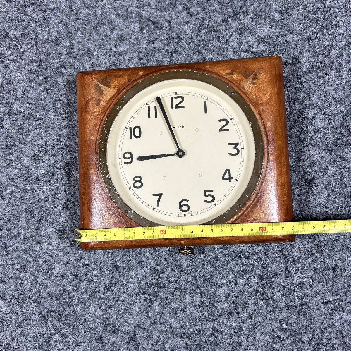 Orologi da terra & Orologi da parete: Mira clock 1940/1950 – Usato da La Sagne NE venduto da Matlasape 2