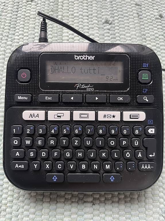 Stampanti: Brother P-touch Beschrifter – Usato da Trübbach venduto da svengroove