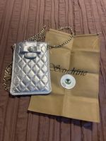 Sandrine Handytasche Silber