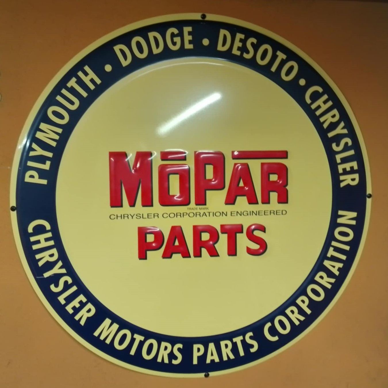 Insegne: Blechschild MOPAR PARTS – Usato da Niedergösgen venduto da usc_l8gm