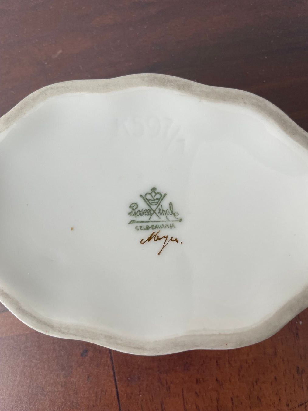 Rosenthal Tutte le decorazioni: Porzellandose – Usato da Opfikon venduto da golomb 4