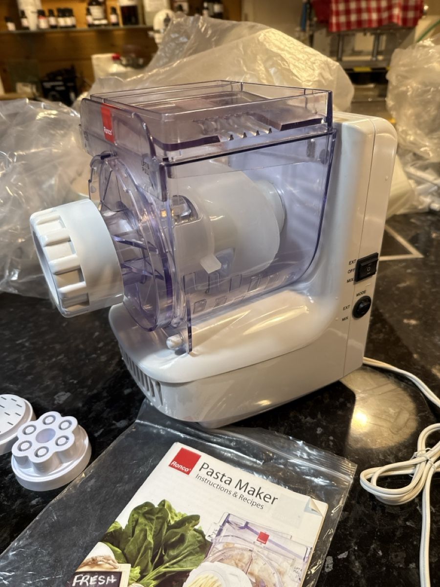 Elettrodomestici da cucina: Ronco Pasta Maker Instructions & Recipes Box – Nuovo (secondo la descrizione) da Neirivue venduto da naz_z28w 1