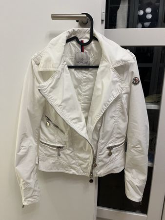 Moncler Damenjacke weiss Grösse 2 Frühling