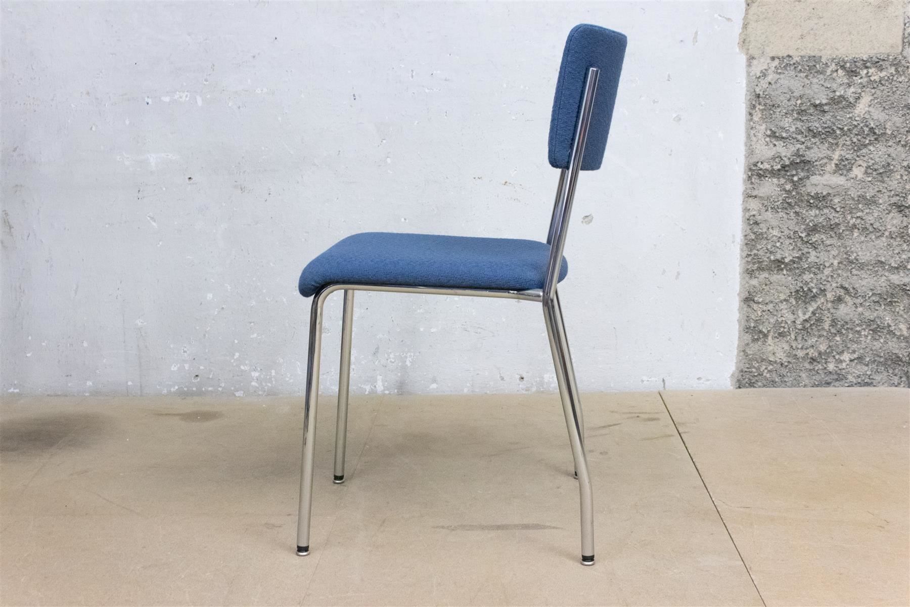 Horgen Glarus Stühle: Horgenglarus Stuhl Forum II blauer Stoff – Gebraucht aus Zürich von ZuercherBrockenhaus 5