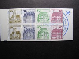 Berlin 1980 Burgen & Schlösser Markenheft 12 **
