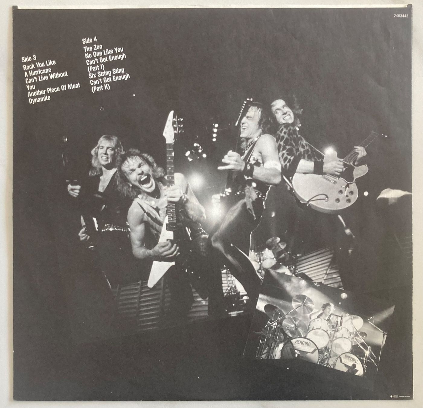 Vinyles: SCORPIONS - WORLD WIDE LIVE – D'occasion à Poliez-Pittet par Newtown-Records 3