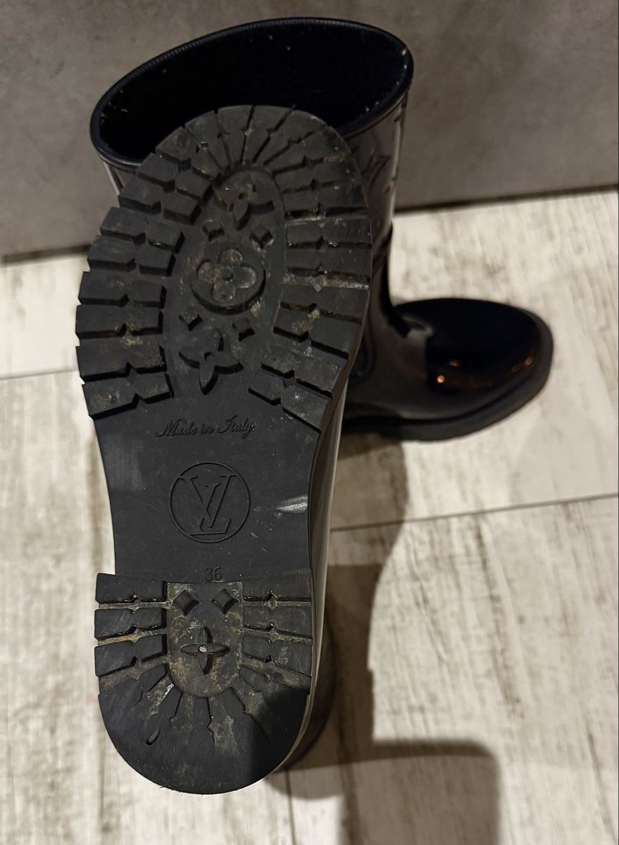 Louis Vuitton Scarpe da donna: Louis Vuitton Drops Regenstiefel – Usato da Birrwil venduto da wata90 2