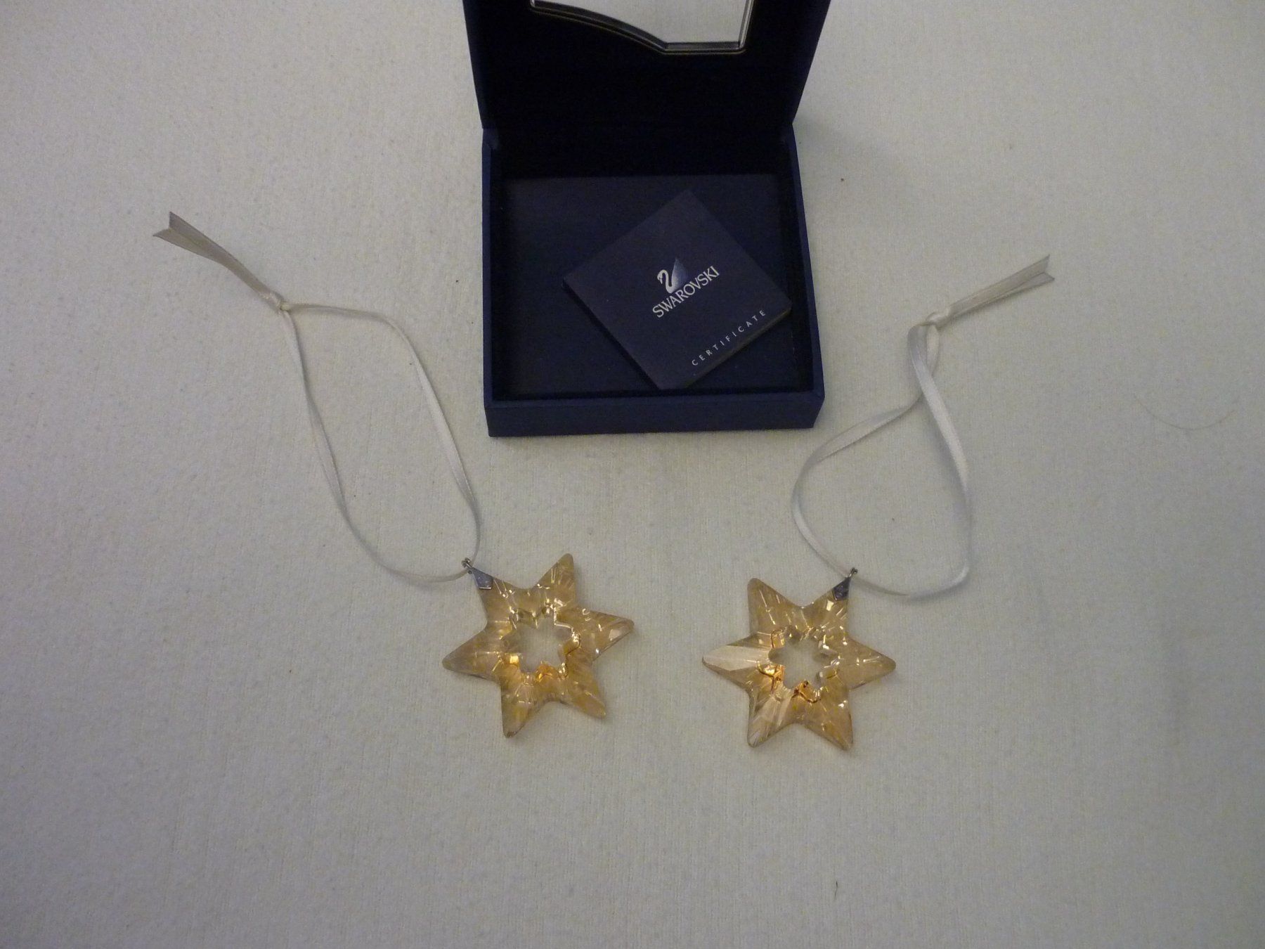 Swarovski Alle Dekorationen: Swarovski Sterne – Gebraucht aus Vaduz von red94angel