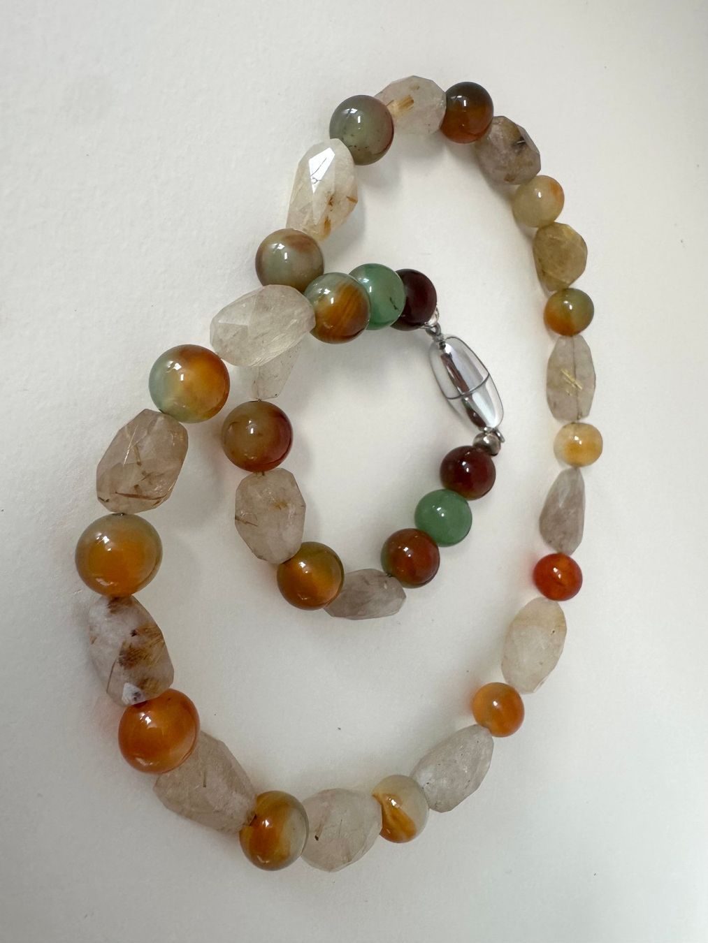 Catenine: Halskette Rudilquarz, Achat. – Nuovo (secondo la descrizione) da Biberist venduto da tl-schmuck 1