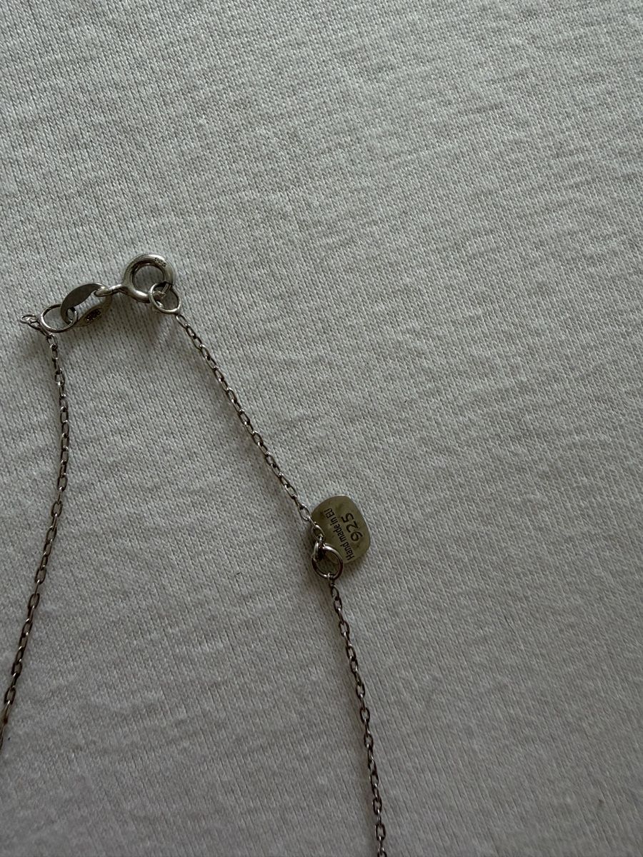 Catenine: Necklace 925 Silver with Pearl – Nuovo (secondo la descrizione) da Uster venduto da Monika_OB 3