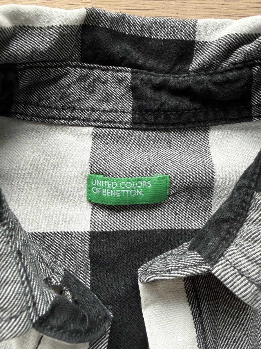 Benetton Camicette, T-shirt & Top: Kariertes Benetton Hemd – Usato da Luzern venduto da nad_nf8f 2