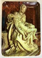 Souvenir Tellerli La Pietà Vatican Stadt