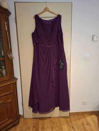 NEU Abendkleid My Mascara Curves Gr. 52 Plum/Violett 